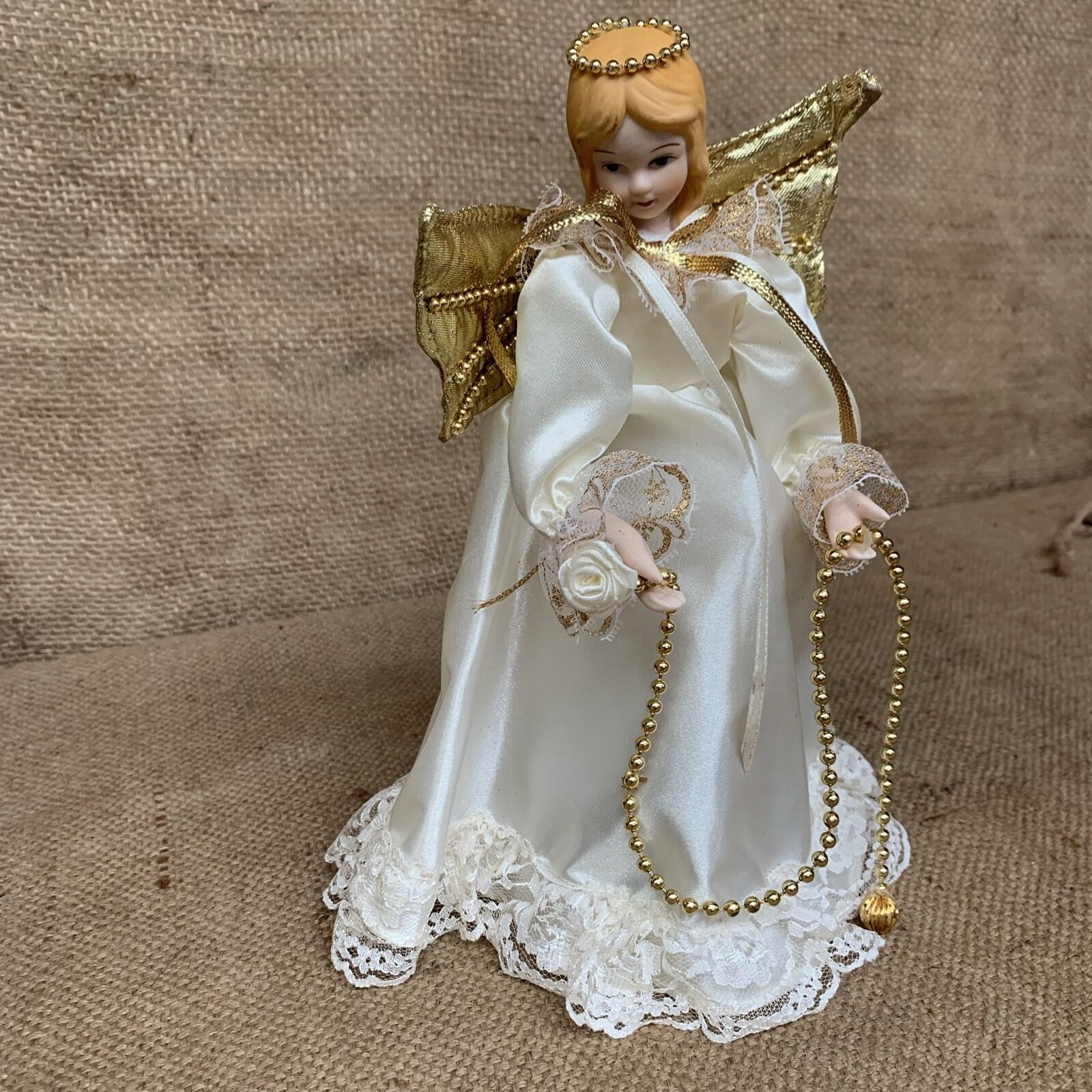 Vintage Christmas Fairy / Angel - Tree Topper - 23cm