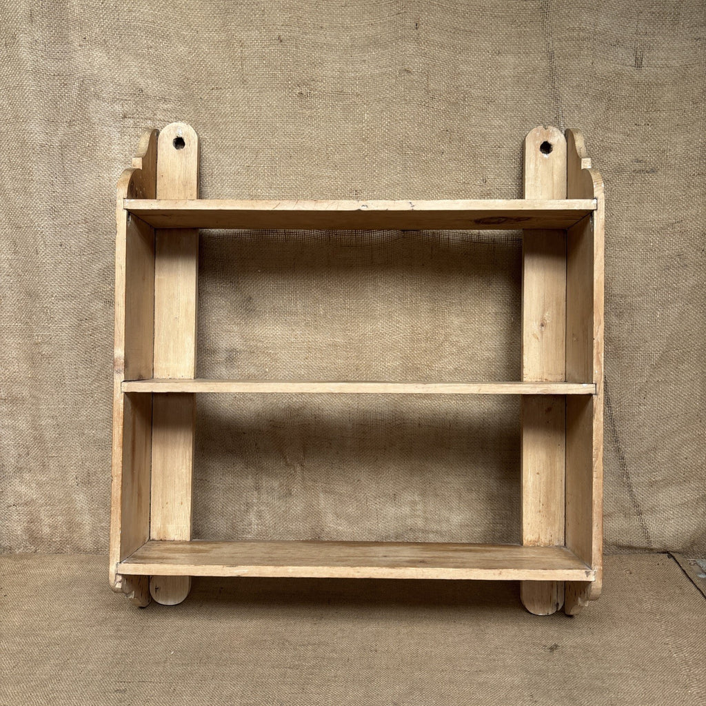 Pine Wall Hanging Shelves 3 Tier Farmhouse - Cottage - Antique- Vintage