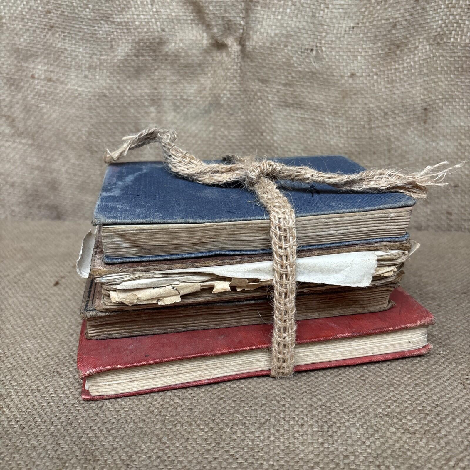 Vintage Book Bundle - Prop - Decoration - Farmhouse - Cottage Rustic Decor