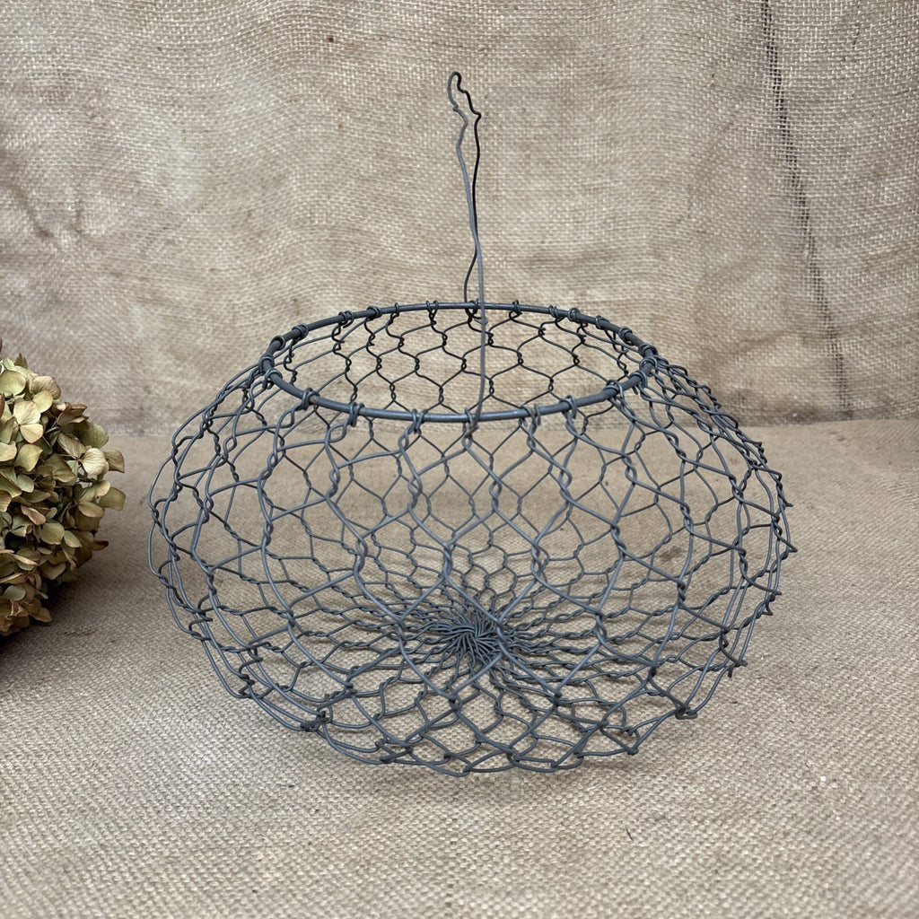 Wire Egg Basket - Large - Chicken Wire - French Style