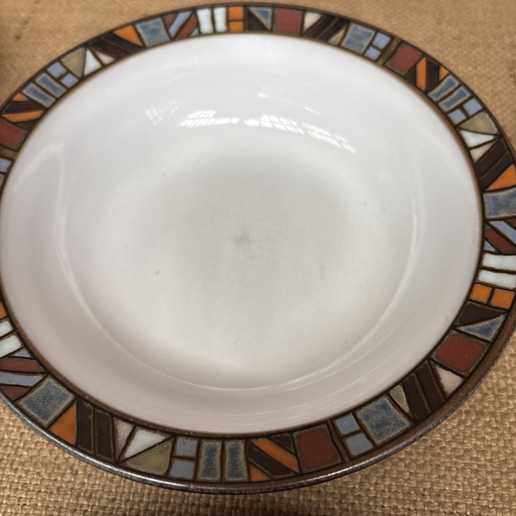 Denby Marrakesh Fruit / Dessert  / Soup Bowls X 4 7” 18cm