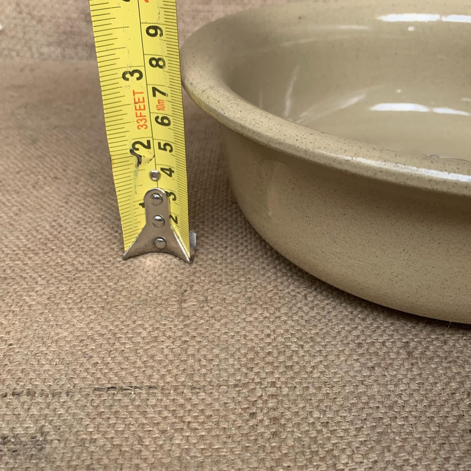 Vintage Rice Pudding Stoneware Dish - Moira - Farmhouse- Cottage