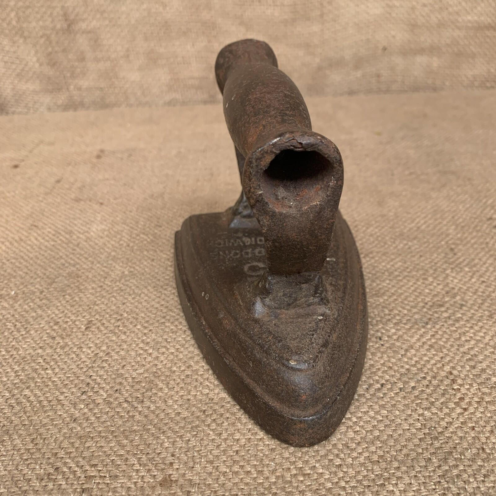 Original Cast Iron Flat Iron / Door Stop / Bookend / Farmhouse Kitchen