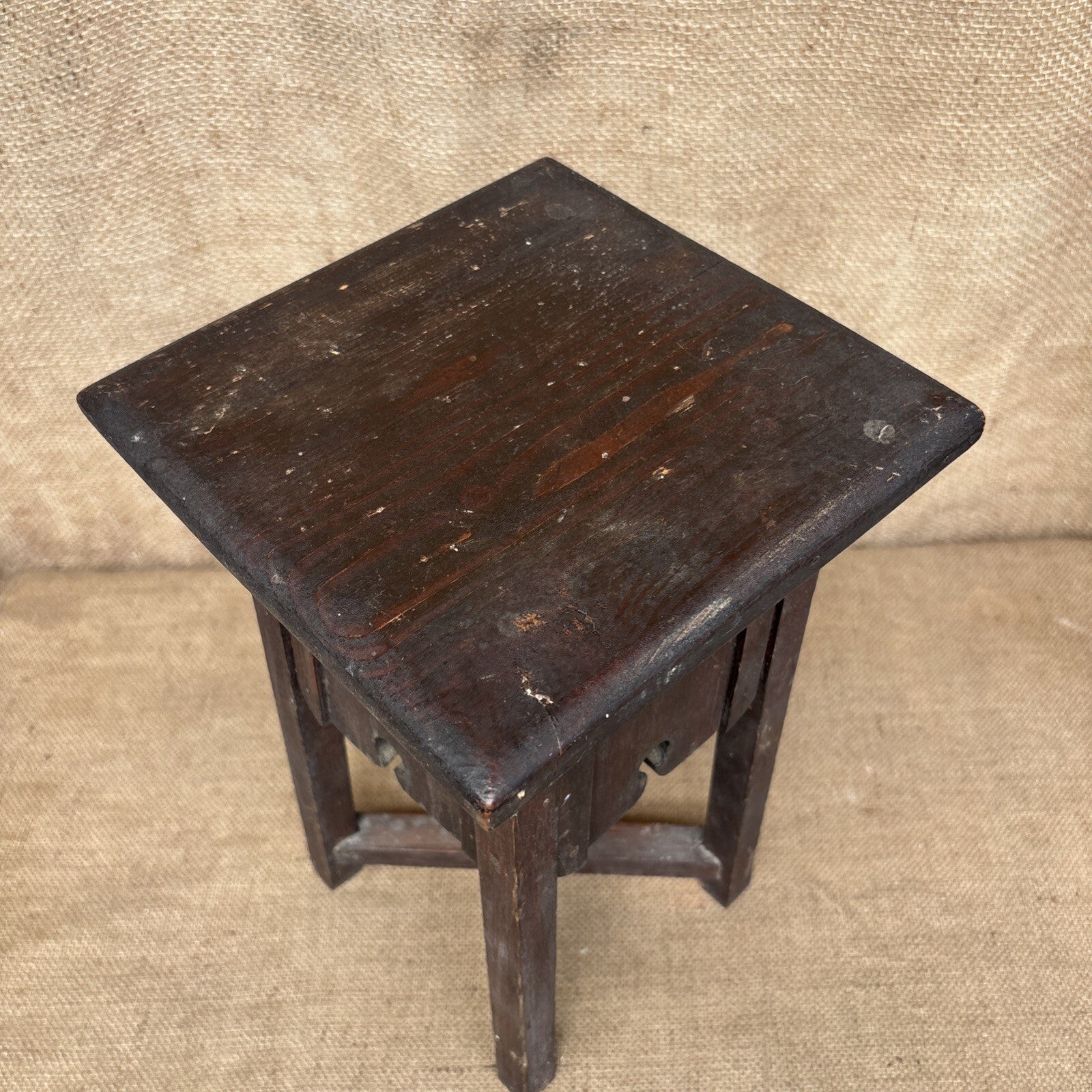 Arts And Crafts - Rustic Country -  Small Table - Gothic - Church - Antique