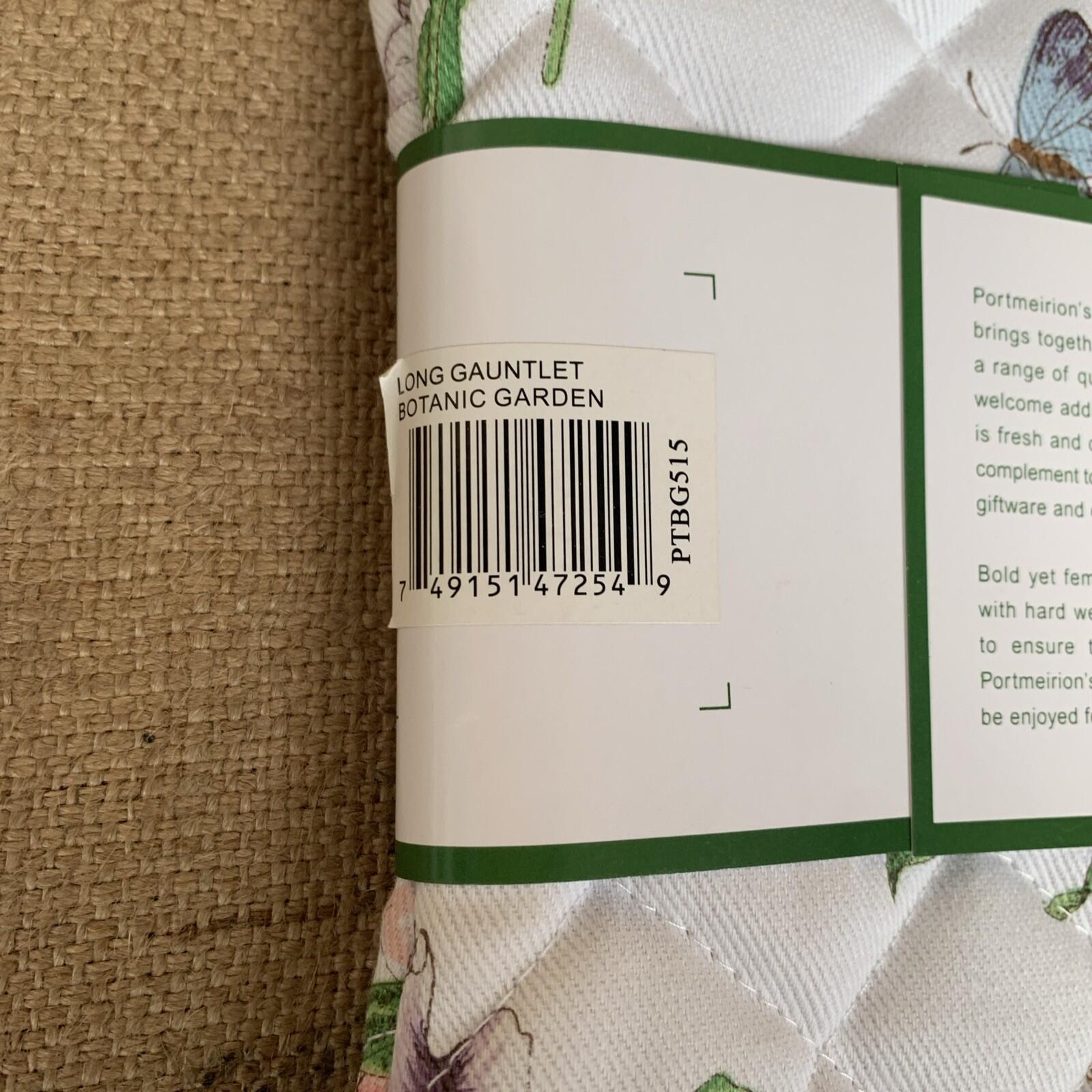 Portmeirion Botanic Garden Oven Glove / Gauntlet / Mitt