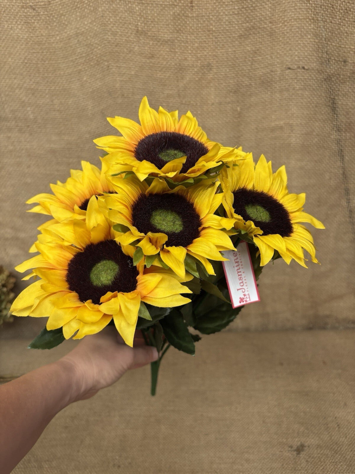 Sunflower 7 Heads Artificial Decor Fake Bouquet Silk Flowers Flower UK SELLER