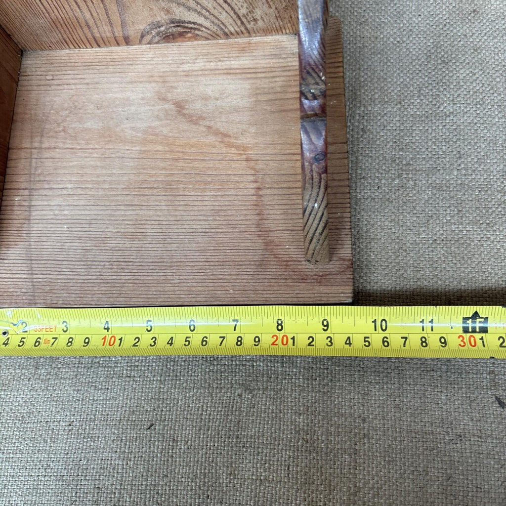 Vintage Pine Wooden Shelf - One Penny - Farmhouse - Cottage