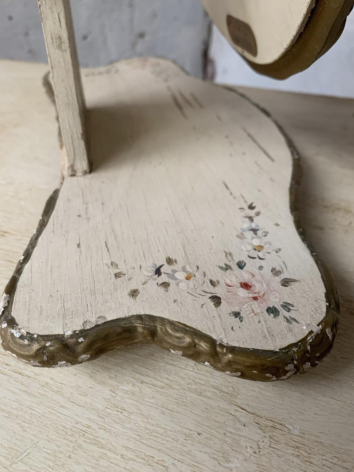 Vintage Mirror - Floral- Free Standing - Dressing Table - Cottage