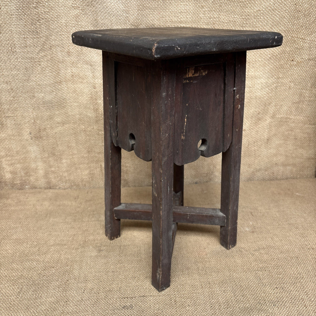 Arts And Crafts - Rustic Country -  Small Table - Gothic - Church - Antique