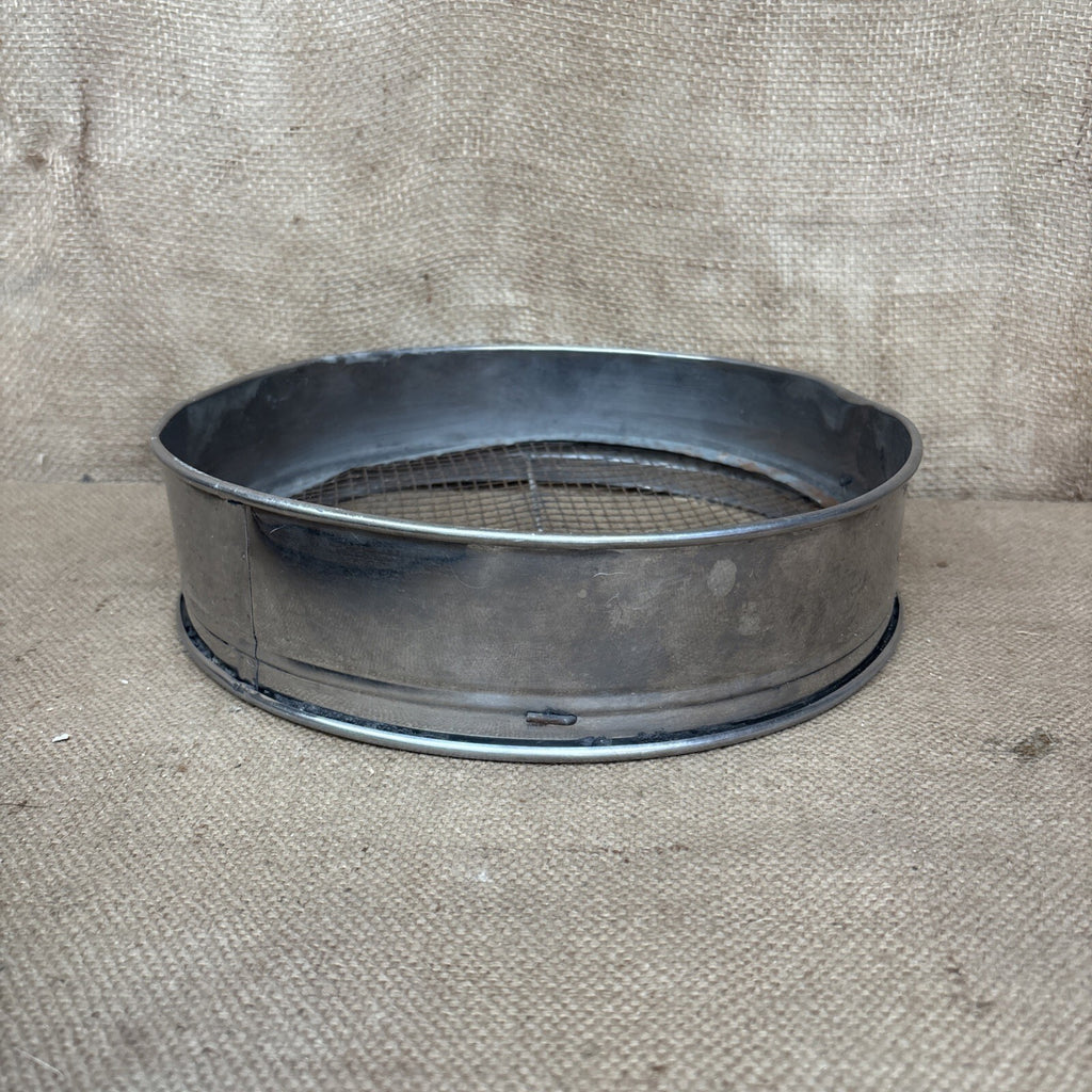 Vintage Metal Garden Sieve / Riddle