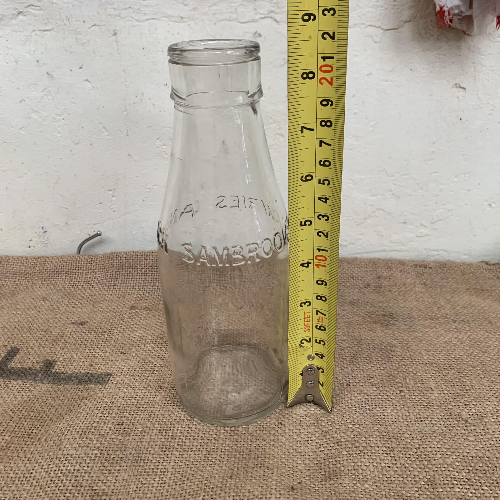 Vintage Milk Bottle: lovely Sambrook’s Dairies Cannock -  Dairy - Kitchenalia