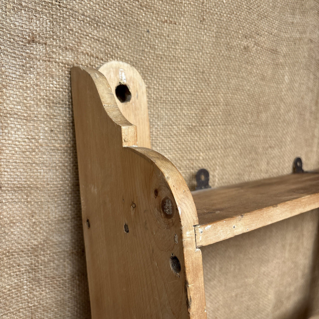 Pine Wall Hanging Shelves 3 Tier Farmhouse - Cottage - Antique- Vintage
