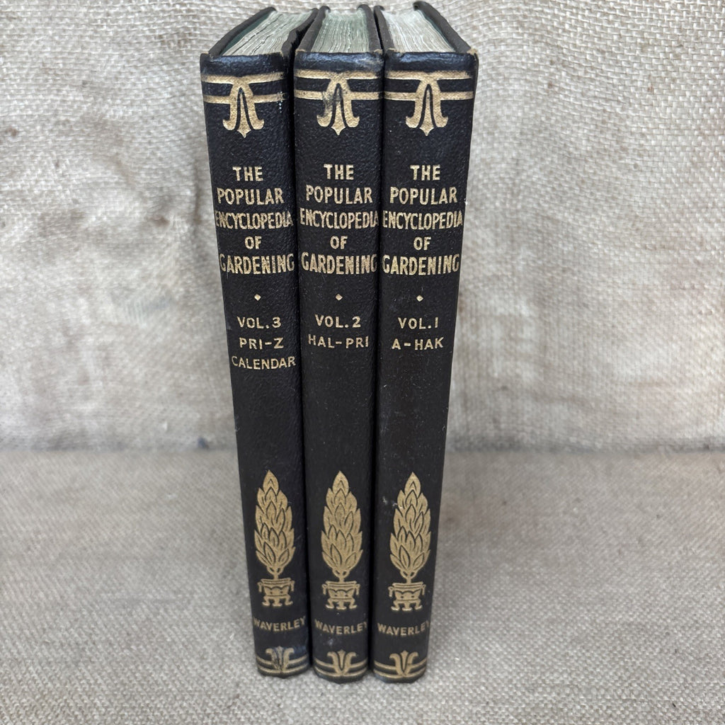 The Popular Encyclopedia Of Gardening. VOL 1, 2 & 3