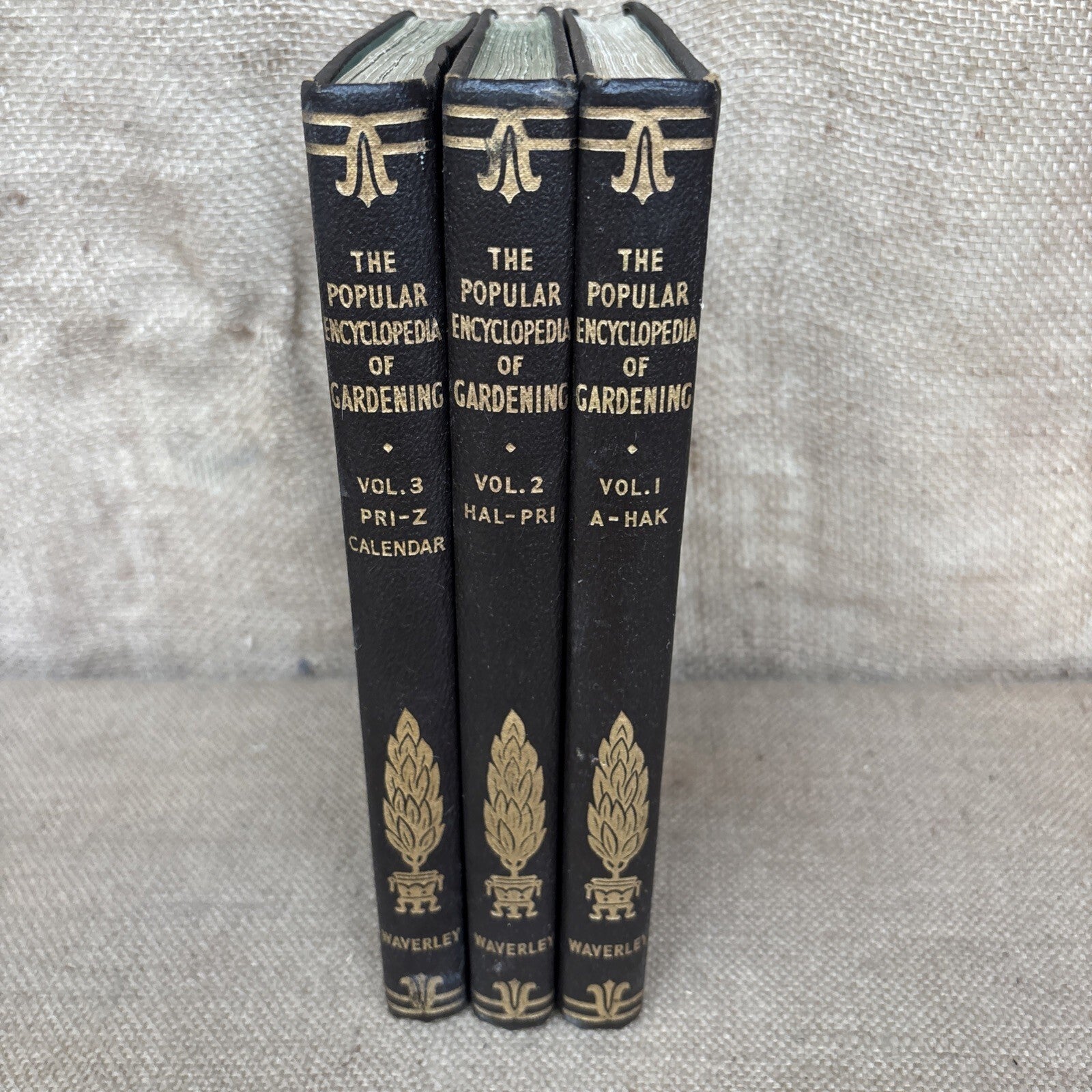 The Popular Encyclopedia Of Gardening. VOL 1, 2 & 3