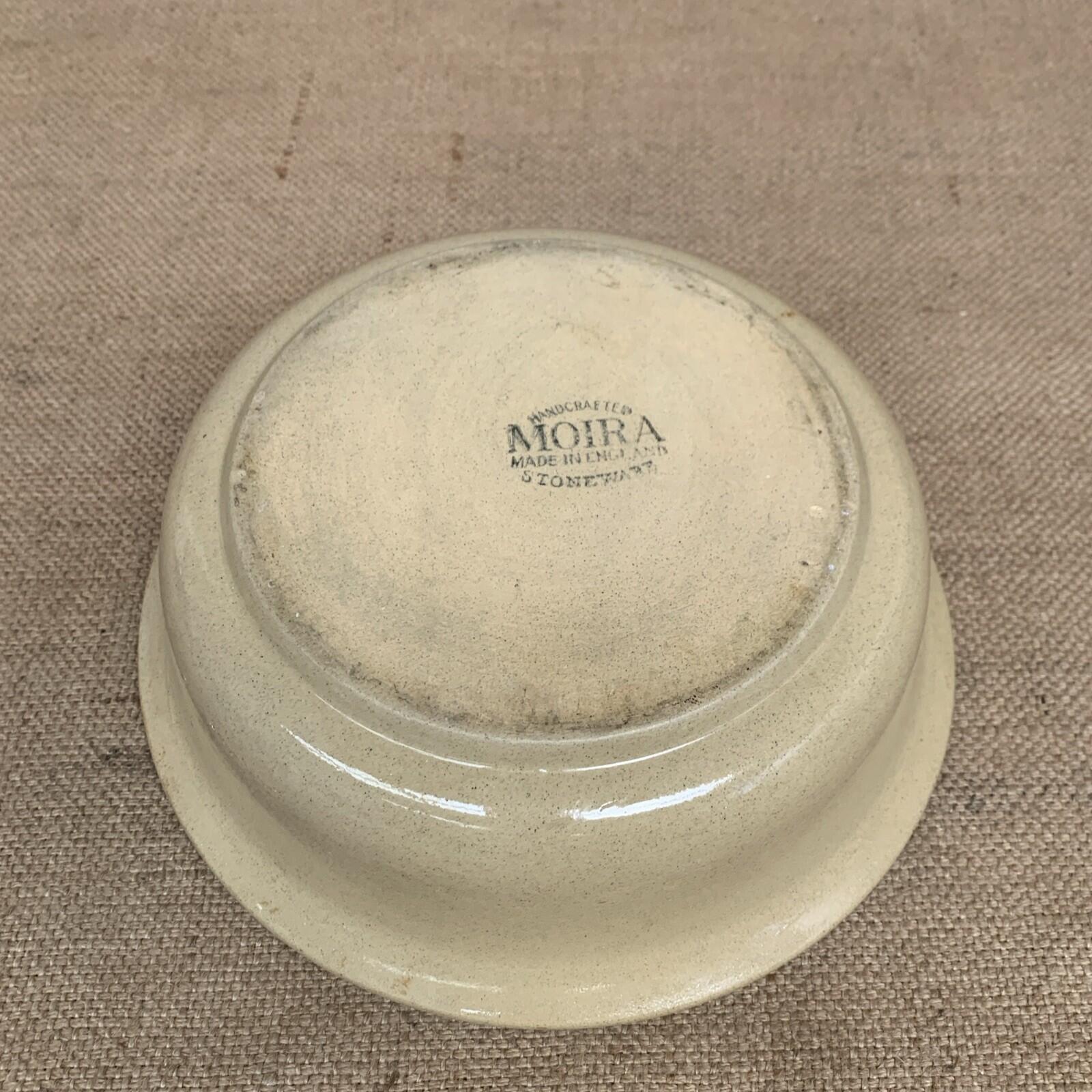 Vintage Rice Pudding Stoneware Dish - Moira - Farmhouse- Cottage