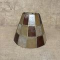 Vintage Capiz Shell & Brass Lamp Shade - Great Condition