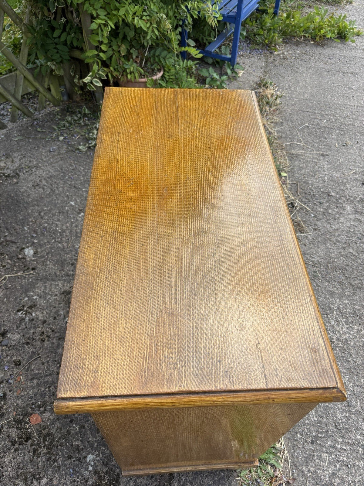 Pine Chest Of Drawers - Victorian - Antique - Scrumbled - Cottage