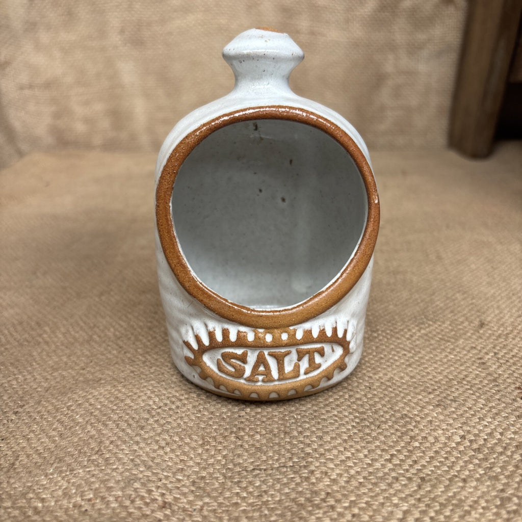 Studio Pottery Salt Pig Rustic Countryware Farmhouse Cottage