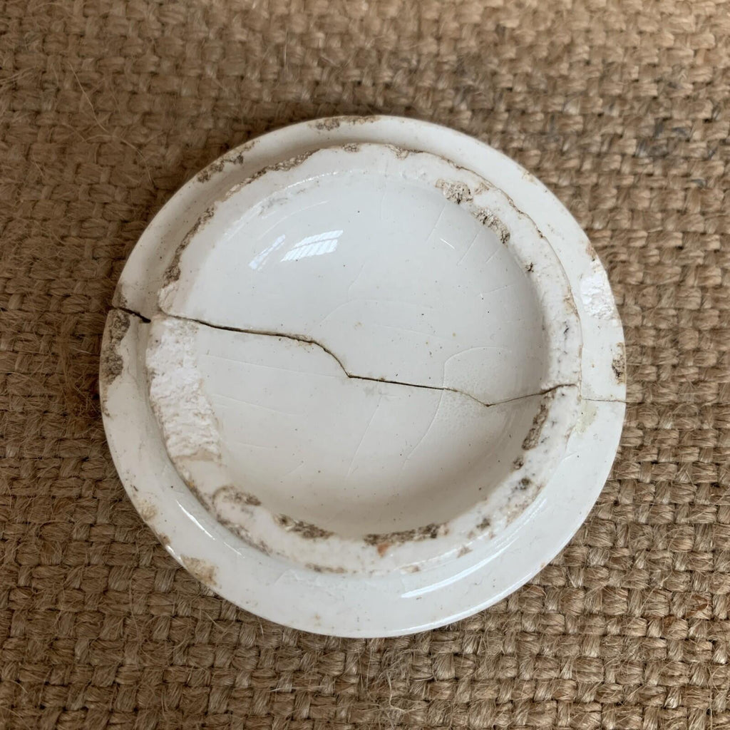 Vintage Boots Cash Chemist  Ceramic Pot Printed Lid