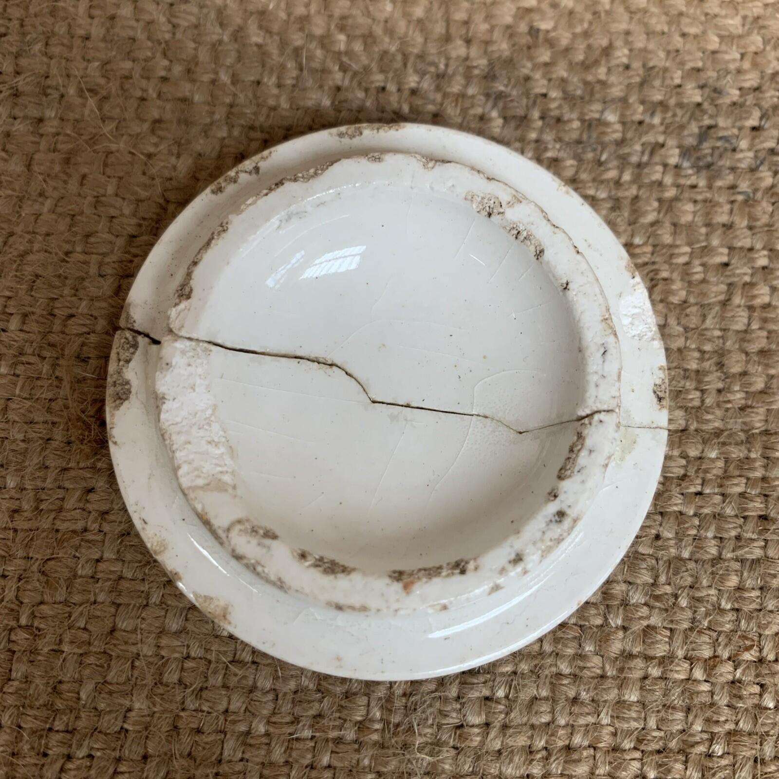 Vintage Boots Cash Chemist  Ceramic Pot Printed Lid