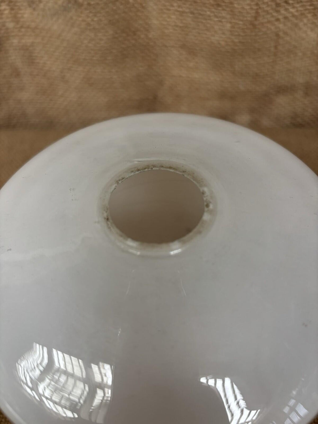 Vintage Milk Glass 50’s Light Shade - Retro