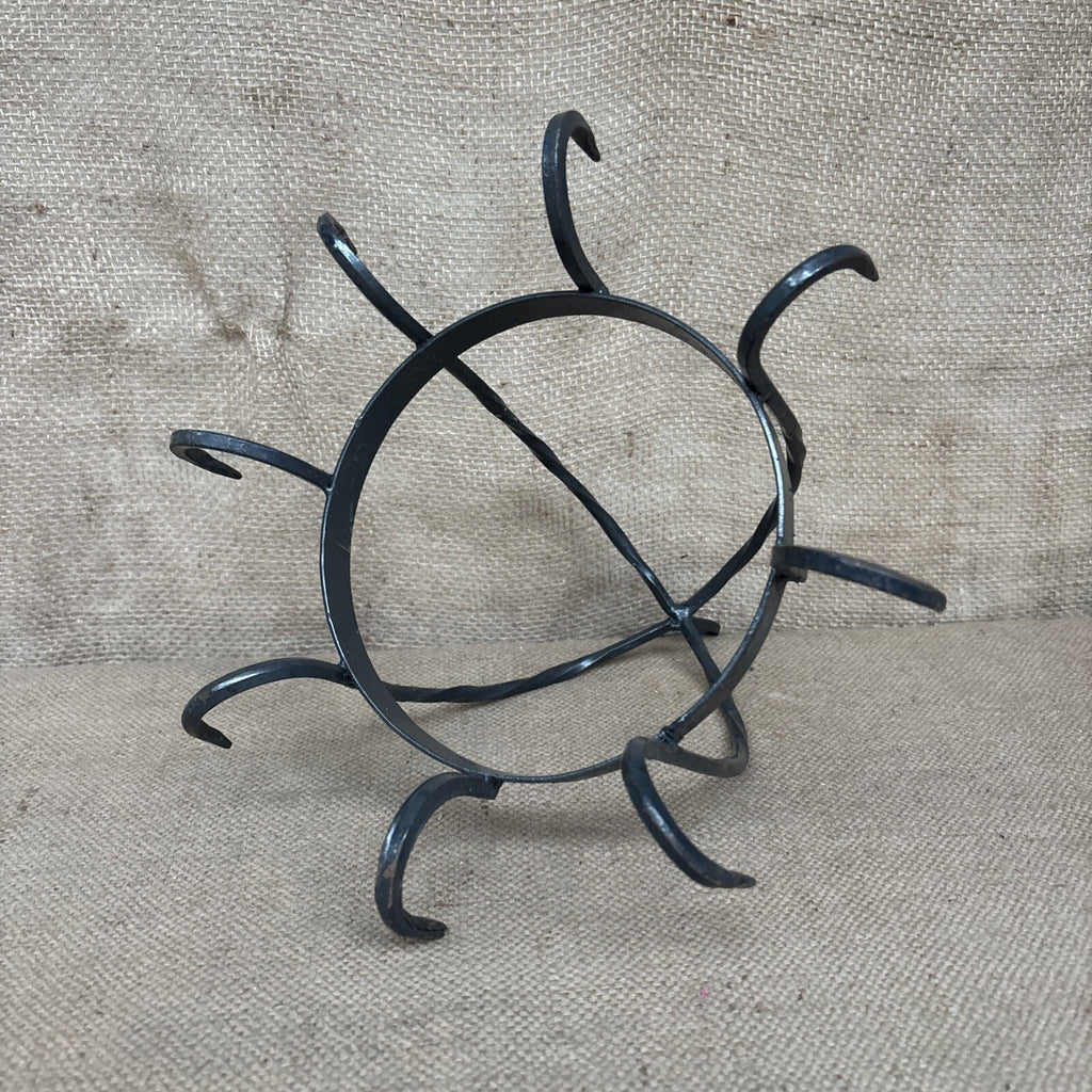 Wrought Iron Pan Hanger / Utensil Hanger - Kitchenalia - Farmhouse - Cottage