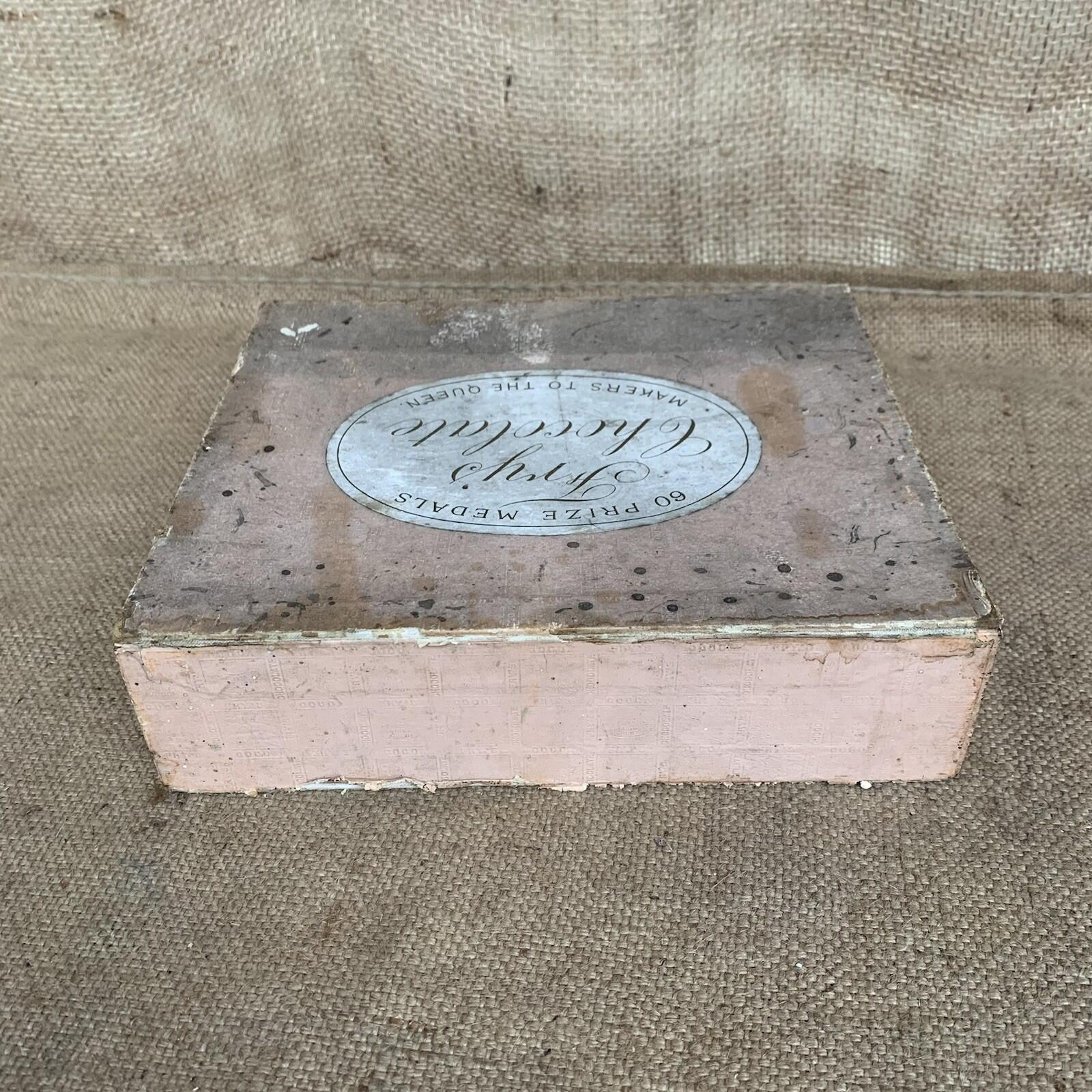 Fry’s Chocolate Cream Sticks - Antique Box - Vintage Advertising