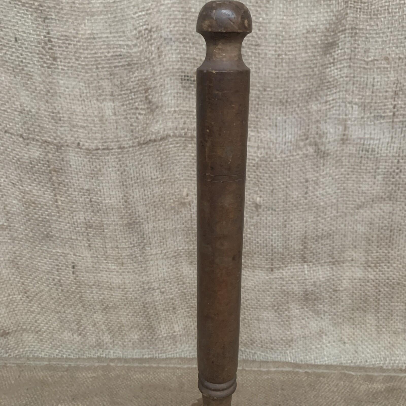 Antique Wooden Tenderiser / Masher / Pounder - Kitchenalia