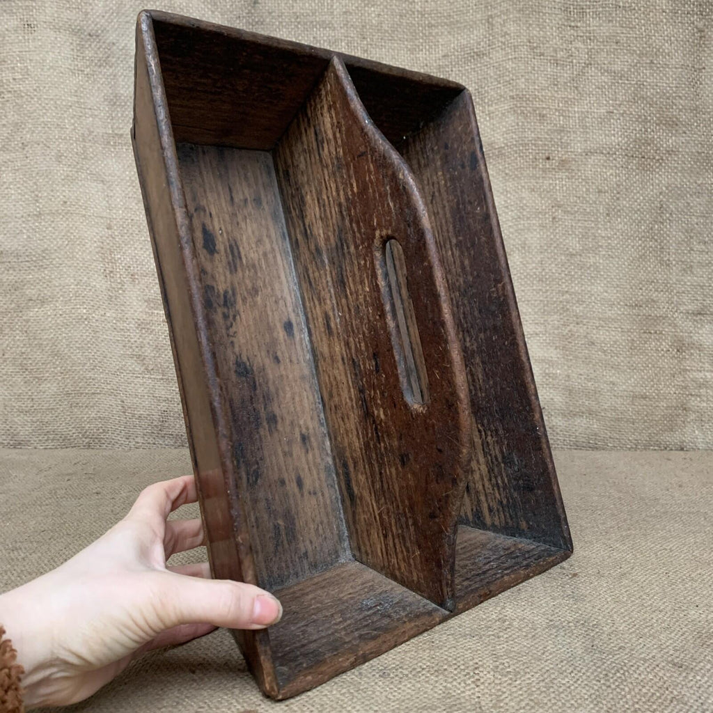 Antique Cutlery / Knife box / Butlers Tray - Kitchenalia - Farmhouse - Caddy