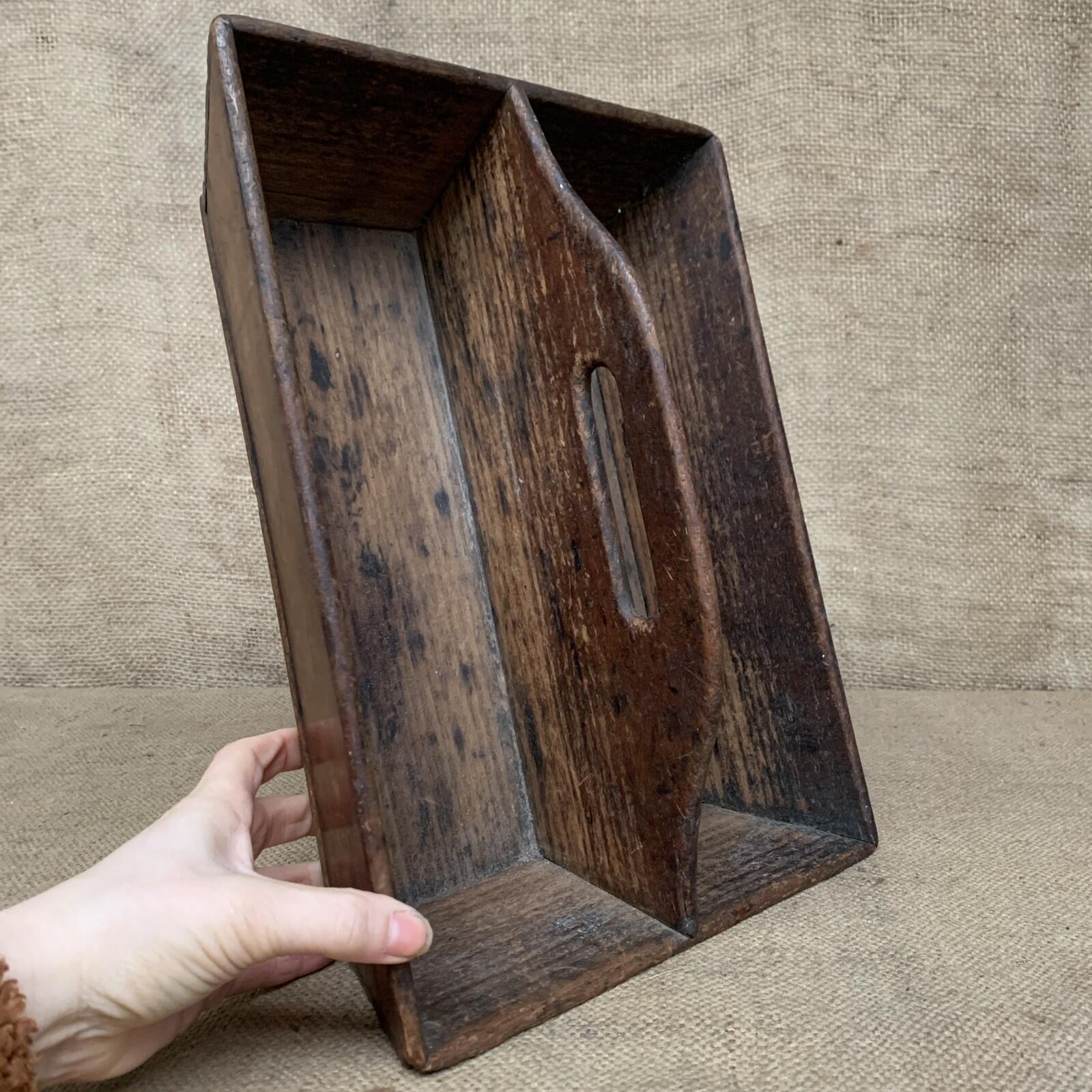 Antique Cutlery / Knife box / Butlers Tray - Kitchenalia - Farmhouse - Caddy