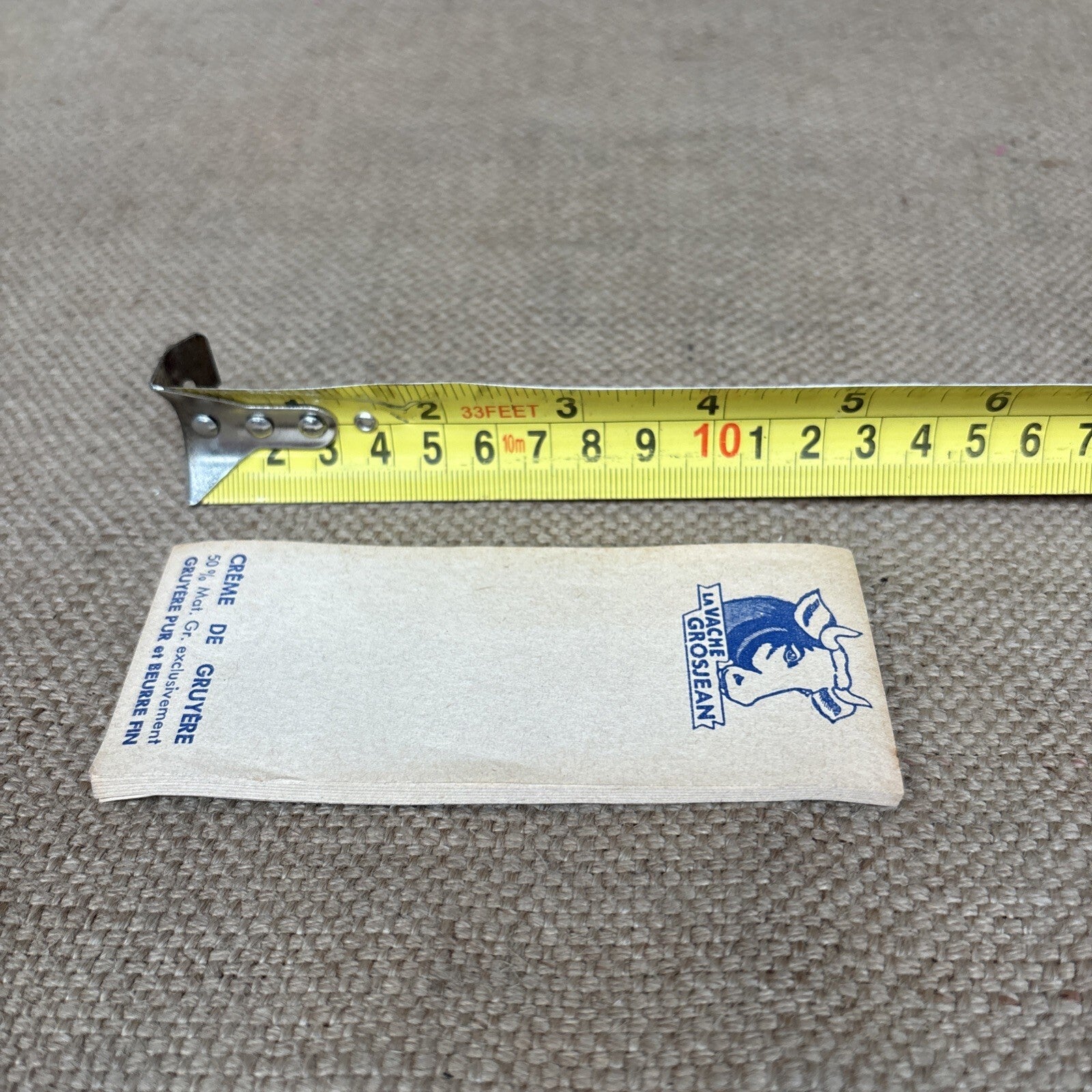 La Vache Grosjean Note Pad - French Advertising- Kitchenalia - Dairy - Cheese