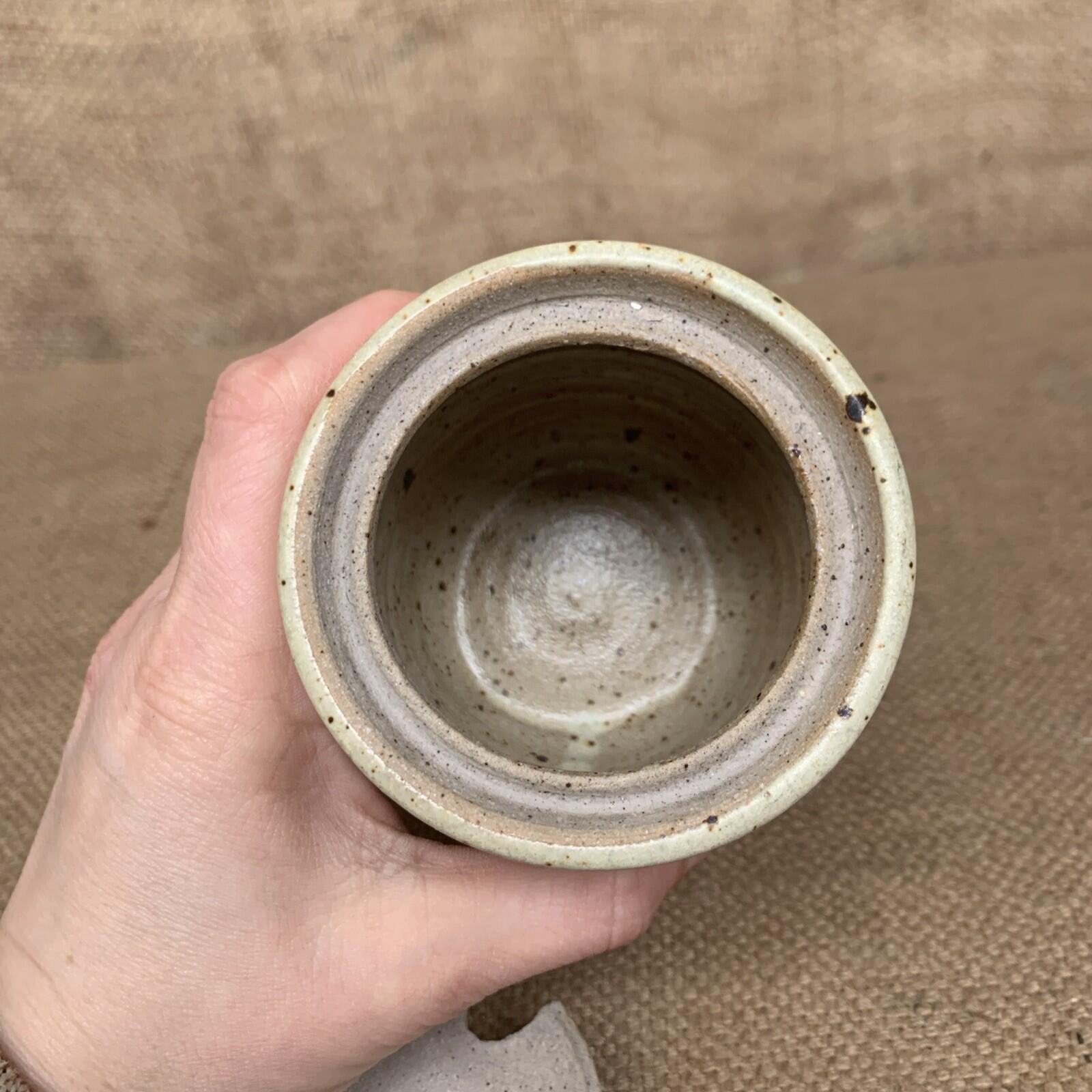 Studio Pottery Honey Pot / Jam Pot - Rustic Home Ware