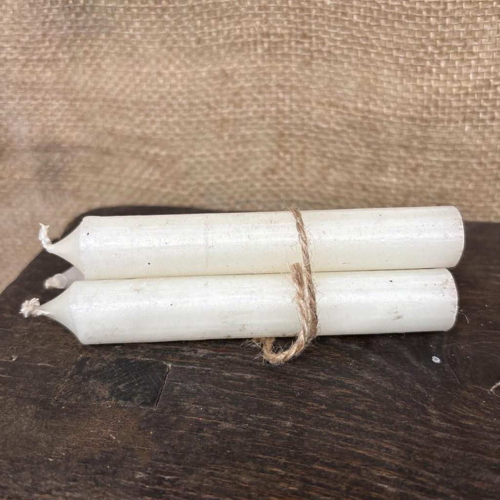 Vintage Household Candles - Farmhouse - Cottage - 2cm Diameter - New Old Stock