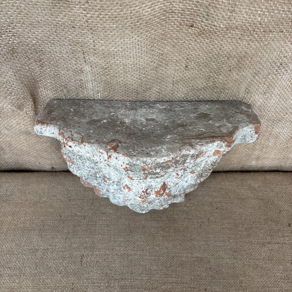 Terracotta Cherub Garden Wall Shelf - Vintage Gardenalia