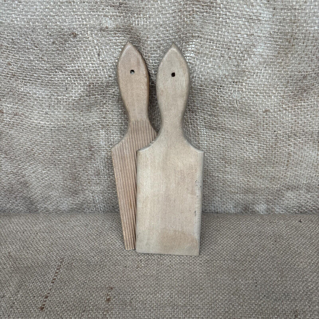 Vintage Wooden Butter Pats / Paddles / English Kitchenalia / Large / Farmhouse 3