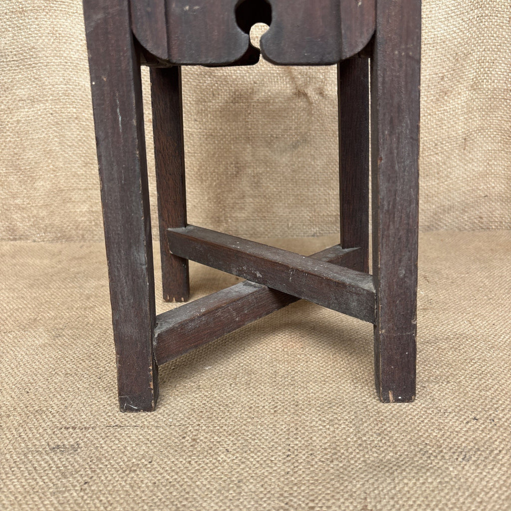 Arts And Crafts - Rustic Country -  Small Table - Gothic - Church - Antique