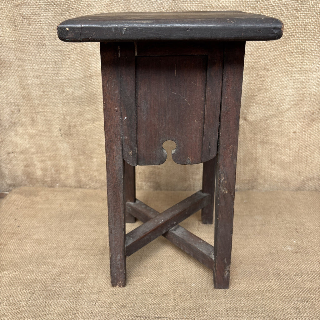 Arts And Crafts - Rustic Country -  Small Table - Gothic - Church - Antique