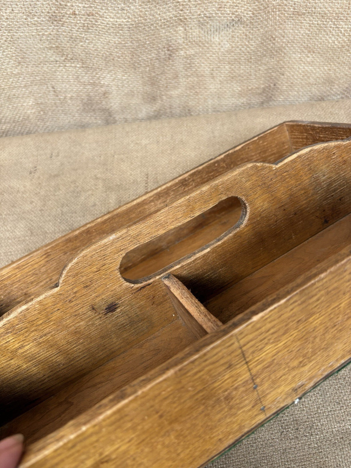 Cutlery Tray / Knife box / Butlers Tray - Kitchenalia - Farmhouse - Cottage