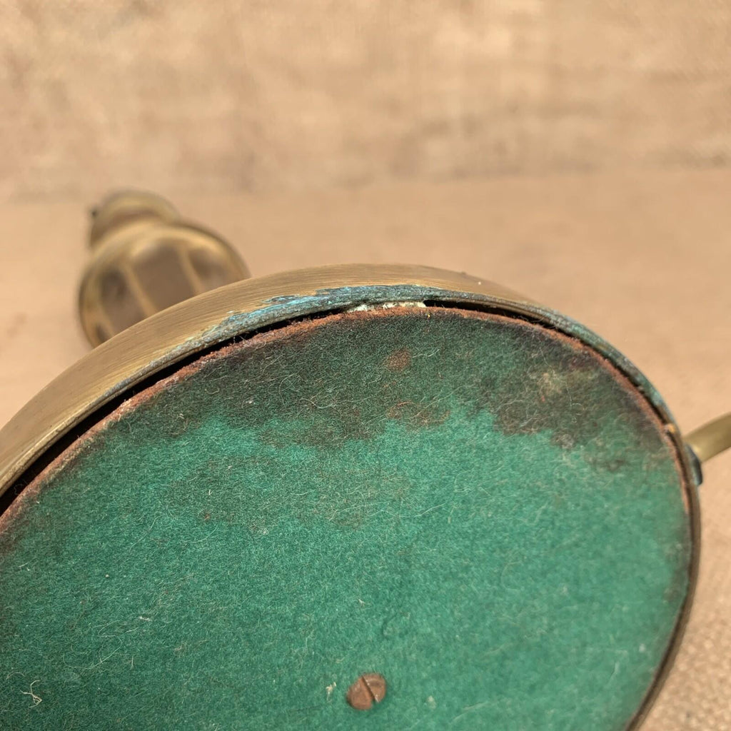 Vintage Table Lamp Bronze Effect Brushed Metal - Cottage - Farmhouse