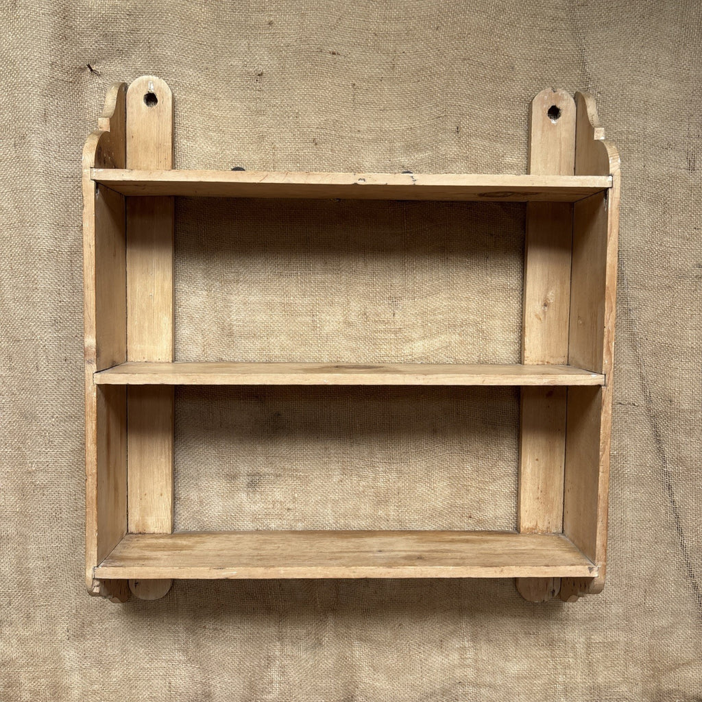 Pine Wall Hanging Shelves 3 Tier Farmhouse - Cottage - Antique- Vintage
