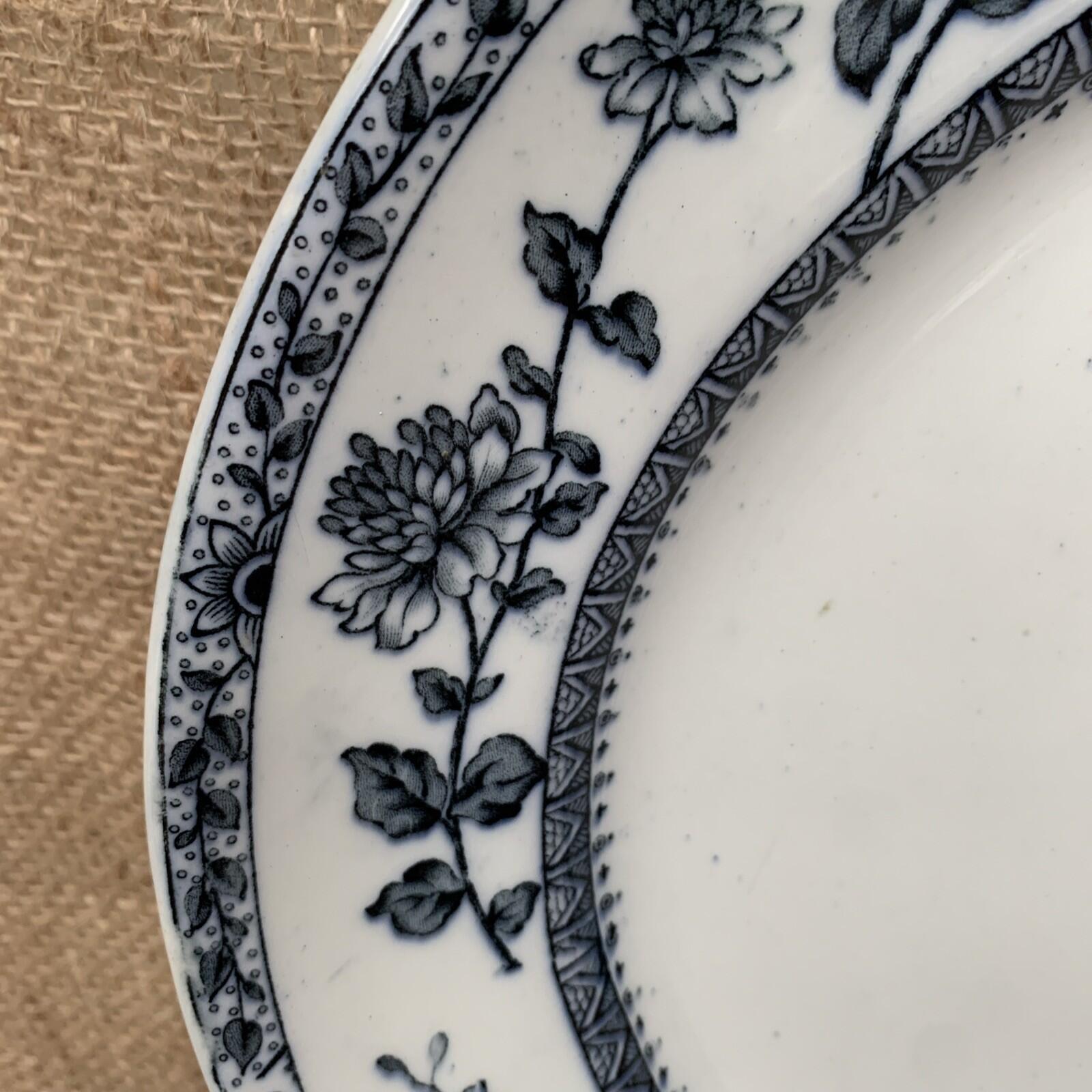 Antique Oval Platter / Plate - Lincoln A.bros - Farmhouse - Farmhouse - Cottage