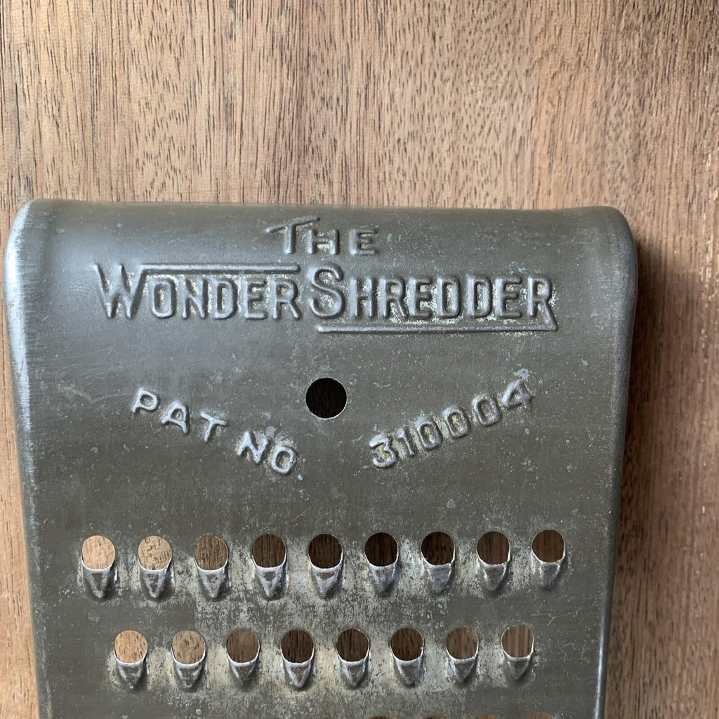 Vintage Grater - The Wonder Shredder - Farmhouse Kitchenalia - Cottage - Kitchen