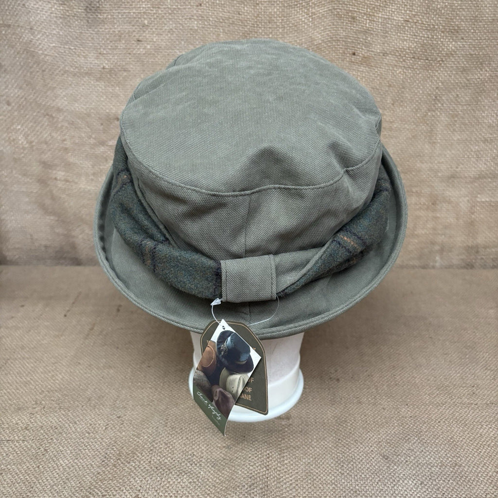 Jack Murphy Chesham Ladies Hat Waterproof - Olive Green - One Size - Tweed Band