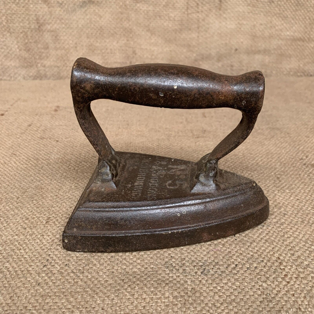 Original Cast Iron Flat Iron / Door Stop / Bookend / Farmhouse Kitchen