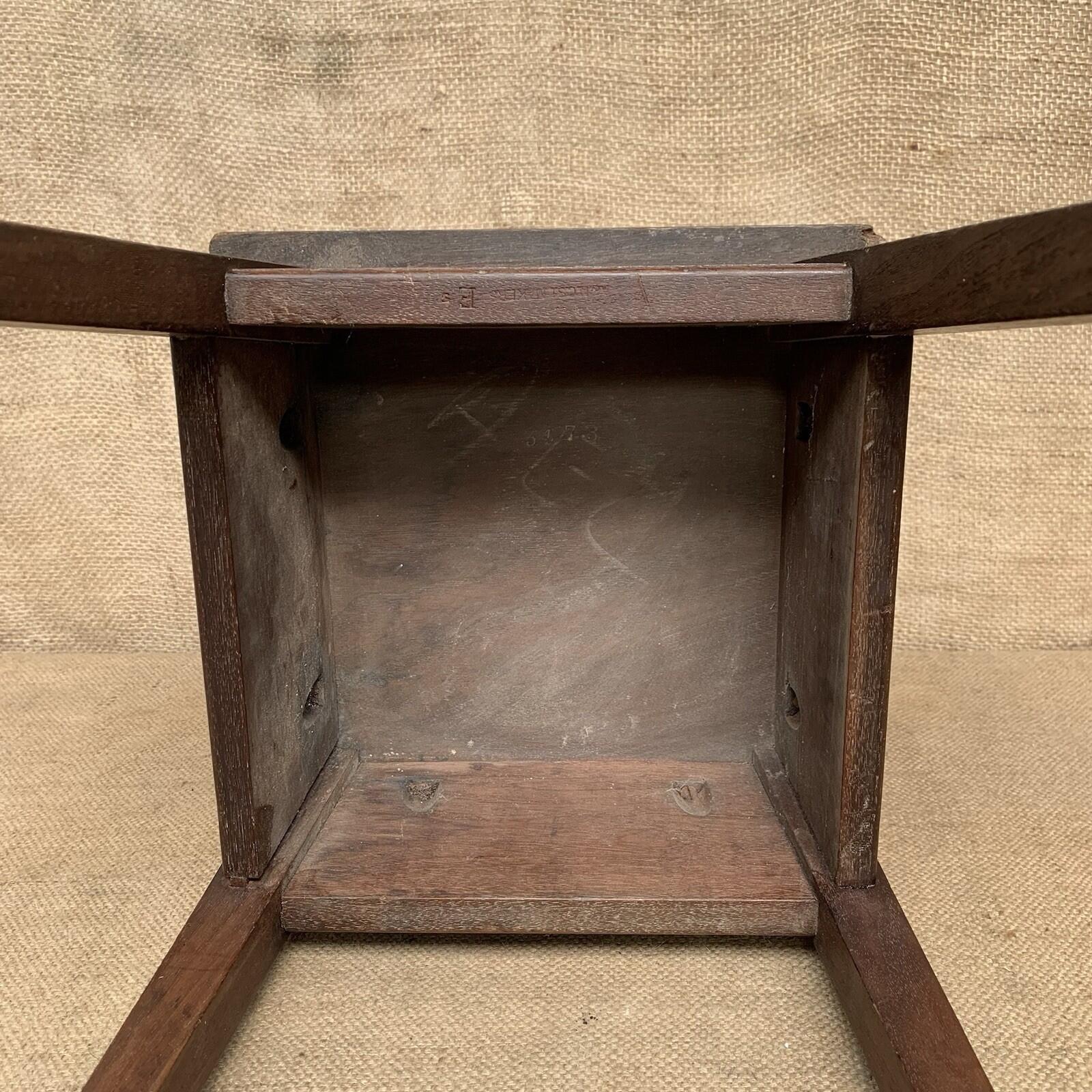 Campaign Small Table - Army & Navy - A&N C S L Makers - Stamped