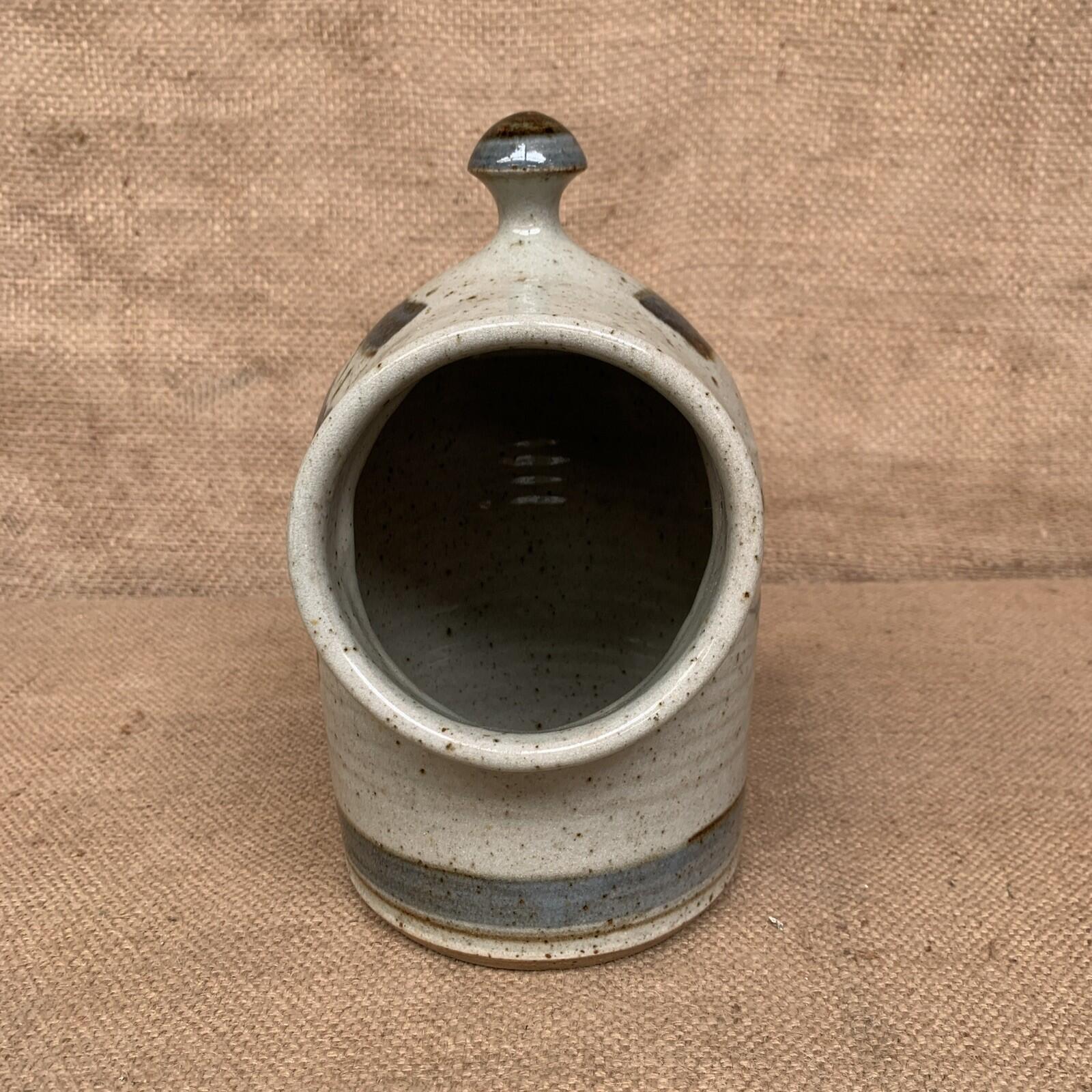Large Salt Pig - Studio Pottery - Vintage - Farmhouse Kitchen - Cottage