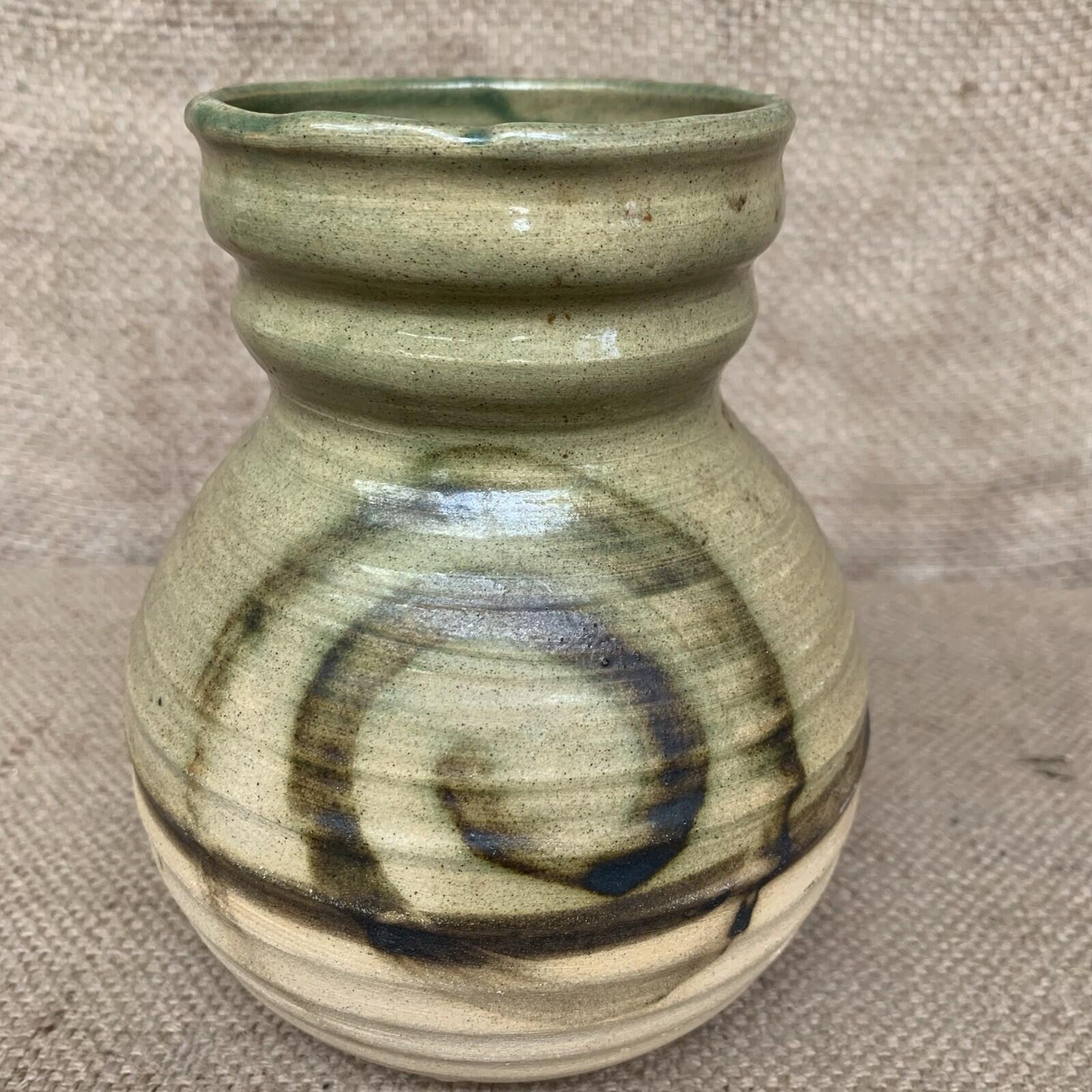 Studio Pottery Vase - Moffat Pottery - Rustic - Cottage - Farmhouse