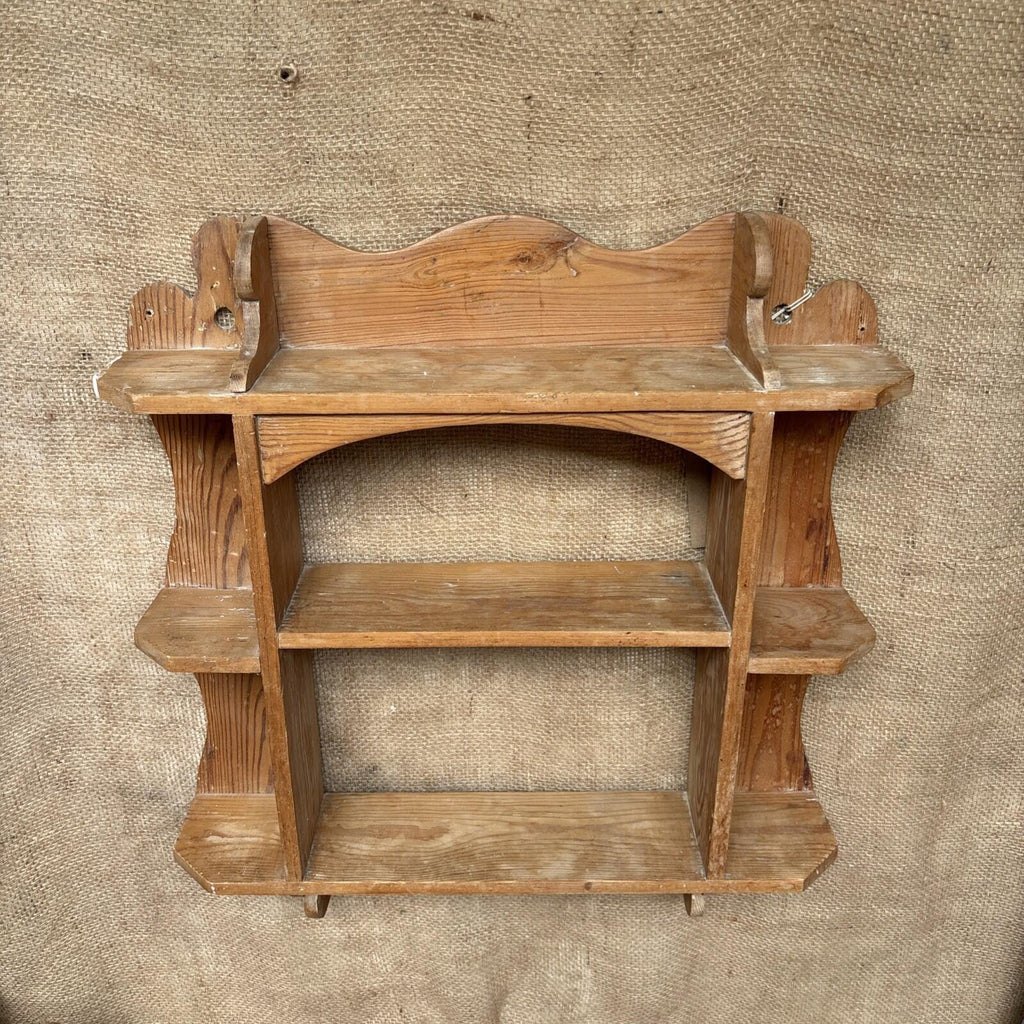 Vintage Pine Wall Shelves - Farmhouse - Cottage - Rustic