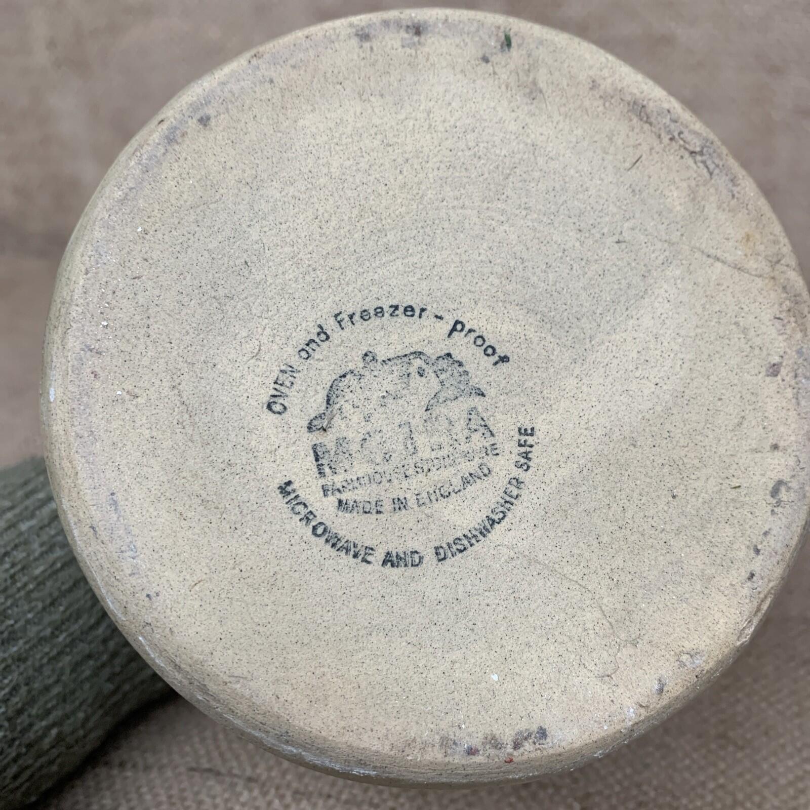 Vintage Stoneware Utensil Pot - Kitchen Things - Farmhouse - Cottage