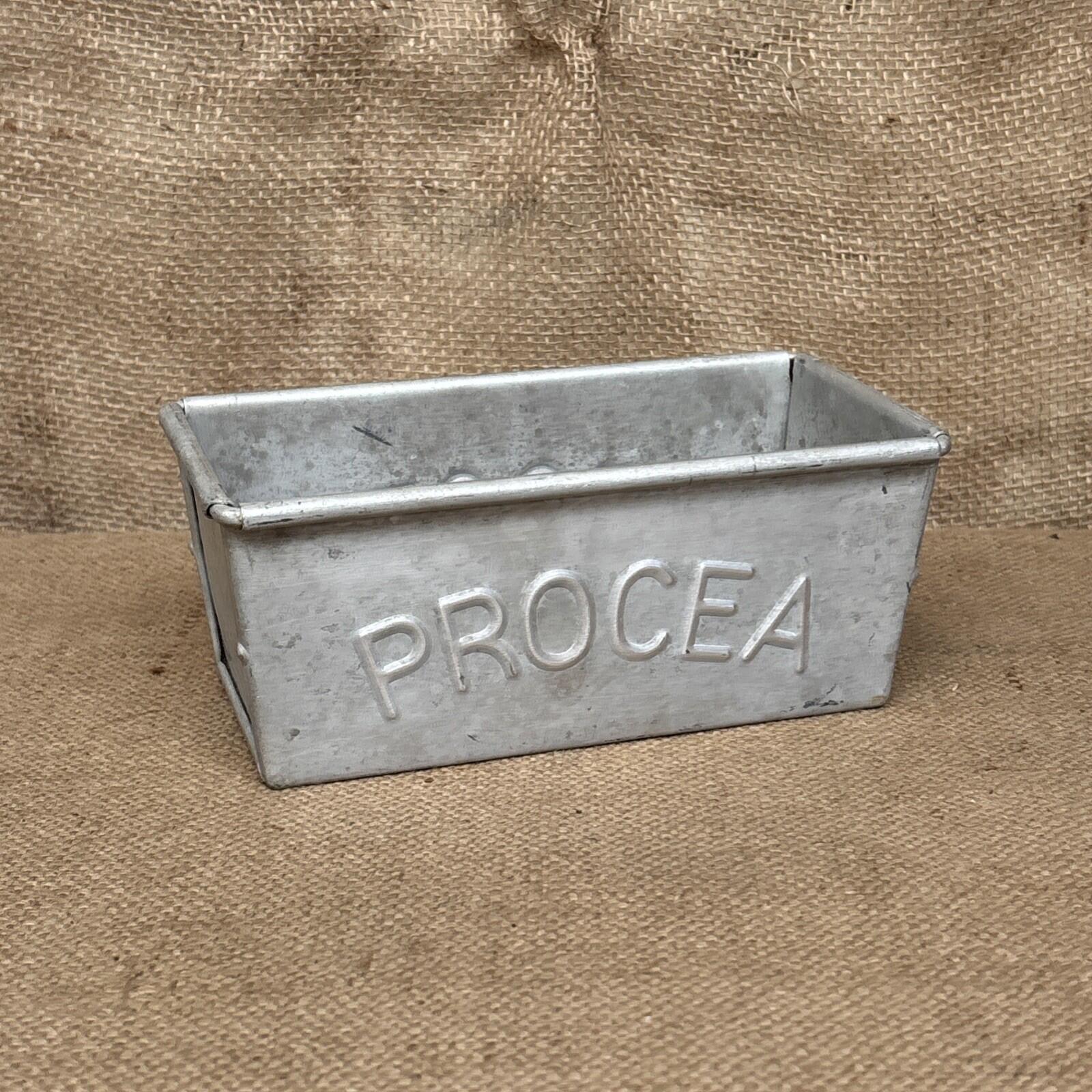 Procea Bread Tin - Vintage Advertising - Baking Kitchenalia